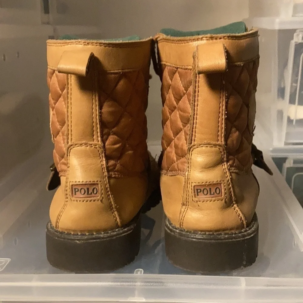 𝅺BOY’S Leather Ranger Hi II Boot - Picture 3 of 5